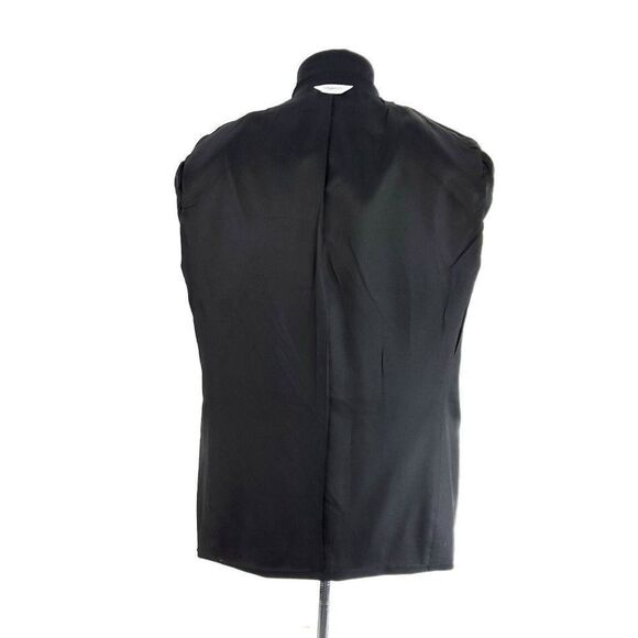 Joseph & Feiss International Worsted Wool 3 Button Sport Coat 40R Black - Picture 10 of 10